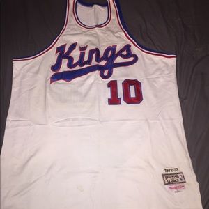Mitchell and ness kings Nate Archibald Jersey